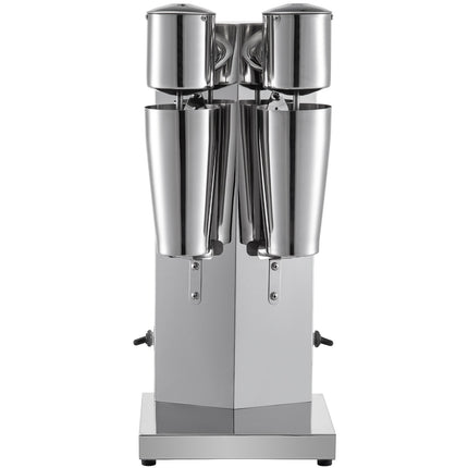 Commercial Milkshake Maker Machine Double Heads Thickshake Frother Stainless