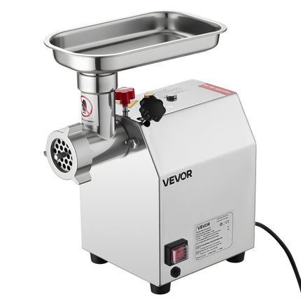 Commercial Electric Meat Grinder 4.5 Lbs/Min Sausage Stuffer Maker Kitchen